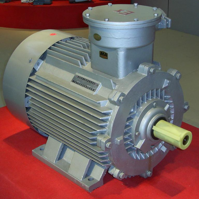 YBBP-315L1-4防爆电机45°角实拍